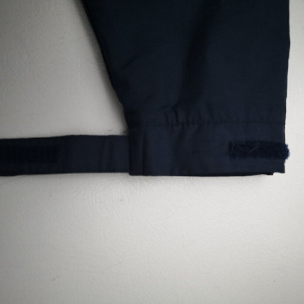 Reebok Ladies Size Medium Lightly Lined Navy 1/4 Zip Lightweight Jacket w/ Hood - Picture 9 of 13